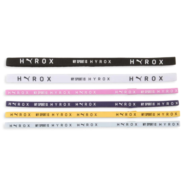 PUMA X Hyrox Hairbands - Black/White
